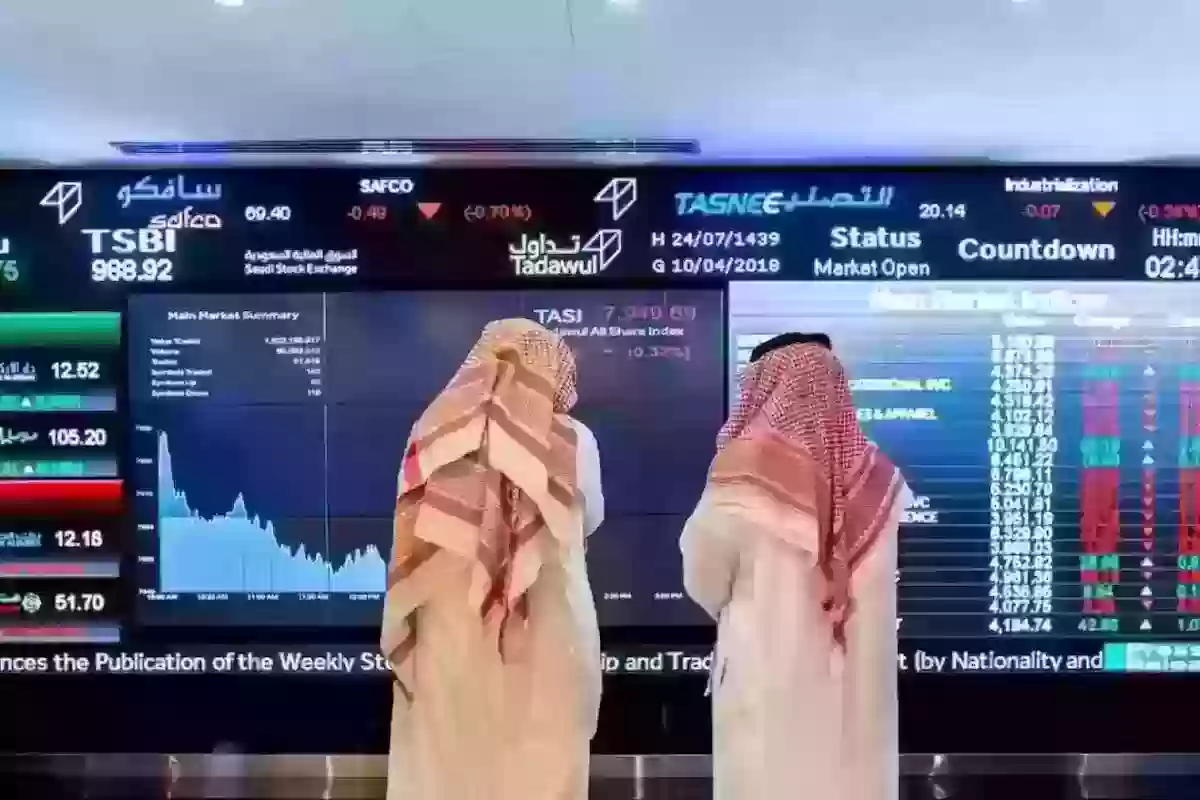 حيرة المستثمرين من أسهم الشركات في البورصة السعودية اليوم