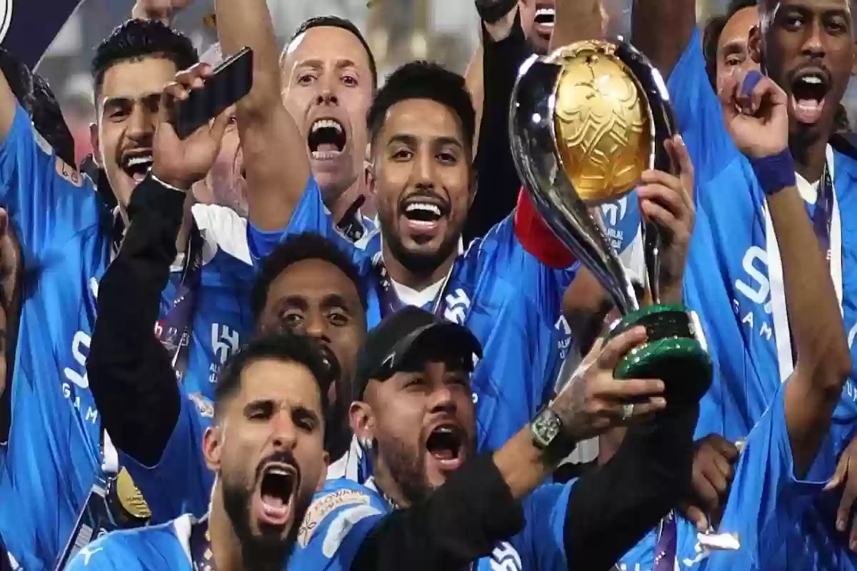 فوز الهلال وتتويجه ببطولة كأس السوبر السعودي